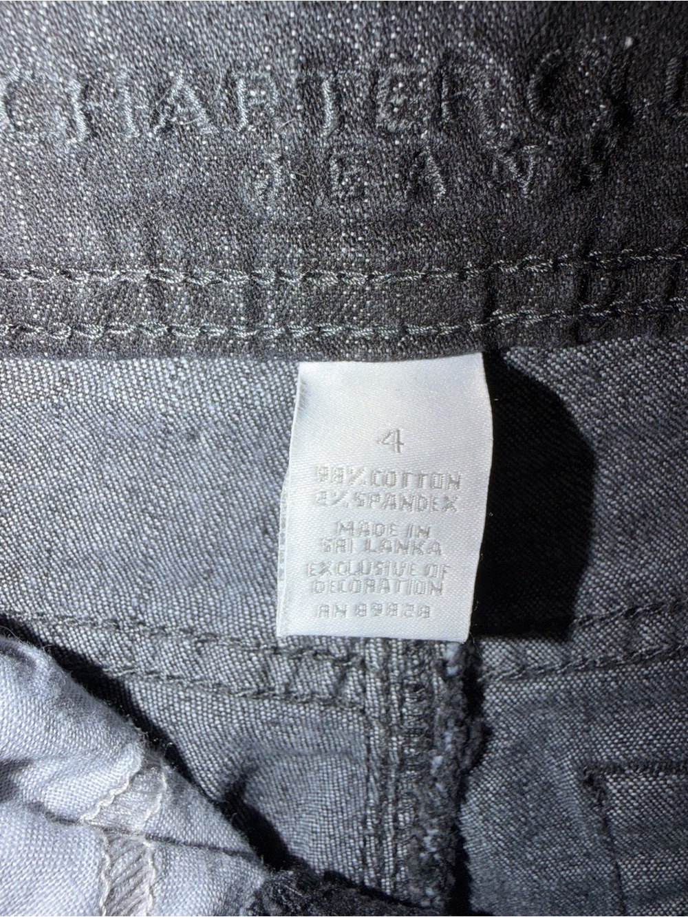 NWT Women’s Black Straight-Leg Jeans - Picture 10 of 12